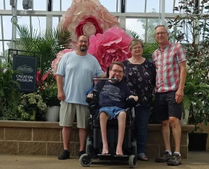 Large flower at the Creation Museum