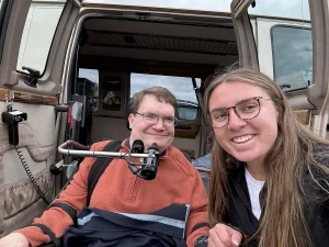 Abby and I at Tulip Time